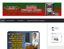 Tablet Screenshot of affiliatemarketerpemula.com